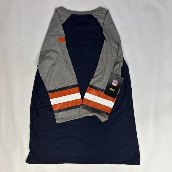 NWT The Nike Tee NFL Bears: Athletic Cut Women’s Shirt 3/4 Sleeves Size Medium - Picture 6 of 9